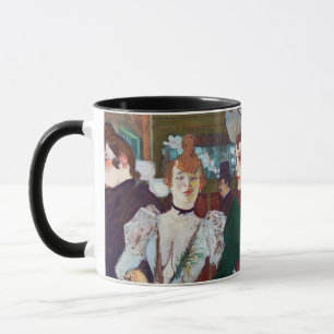 Toulouse-Lautrec - La Goulue Ankunft im Rouge Tasse