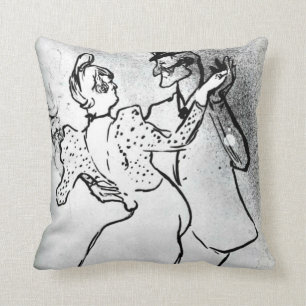 Toulouse-Lautrec: La Goulue und Valentin, Waltz Kissen