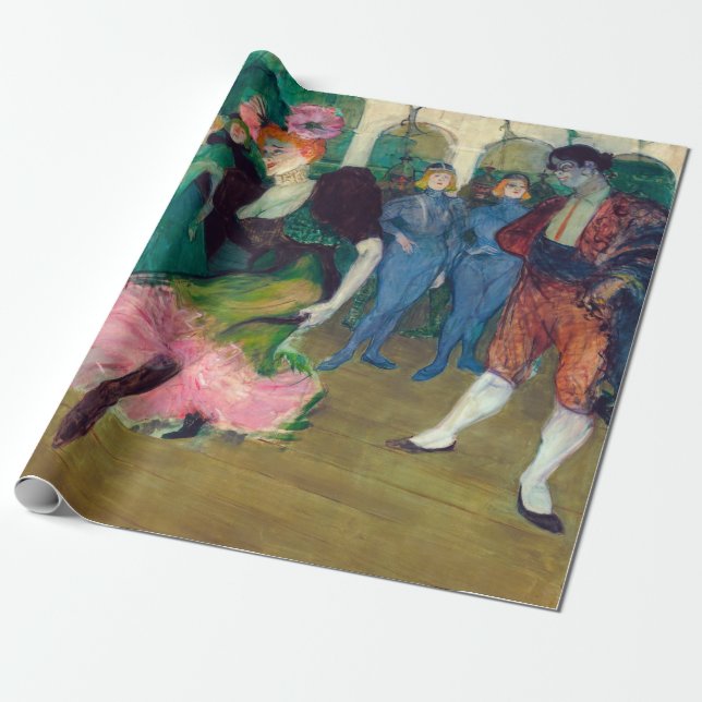 Toulouse-Lautrec - Marcelle Lender, Dancing Bolero Geschenkpapier (Ungerollt)