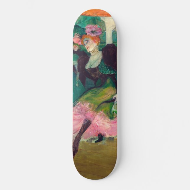 Toulouse-Lautrec - Marcelle Lender, Dancing Bolero Skateboard (Vorderseite)