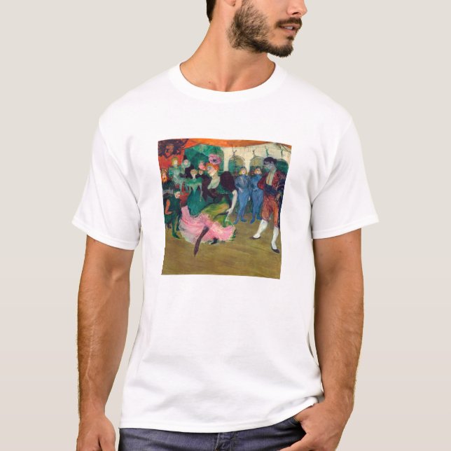 Toulouse-Lautrec - Marcelle Lender, Dancing Bolero T-Shirt (Vorderseite)