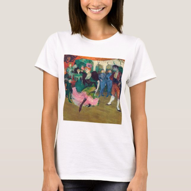 Toulouse-Lautrec - Marcelle Lender, Dancing Bolero T-Shirt (Vorderseite)