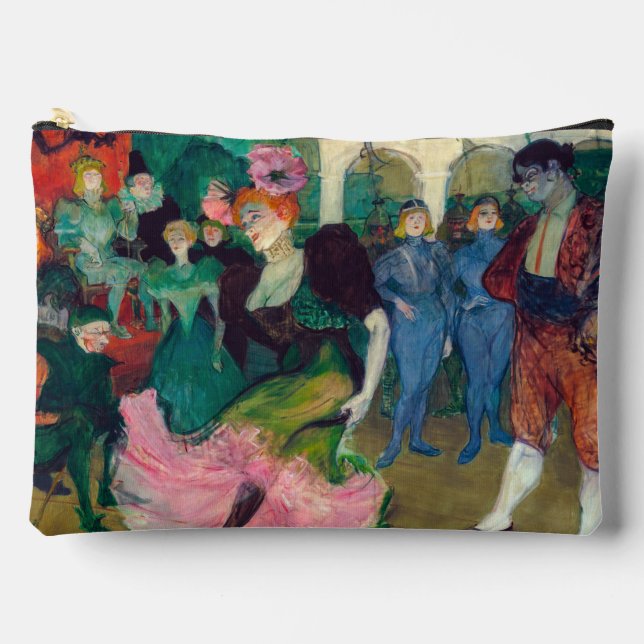 Toulouse-Lautrec - Marcelle Lender, Dancing Bolero Zubehörtasche (Vorderseite)