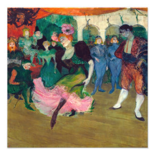 Toulouse-Lautrec - Marcelle Lender, Tanzender Bole Fotodruck