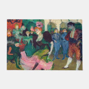 Toulouse-Lautrec - Marcelle Lender, Tanzender Bole Fußmatte