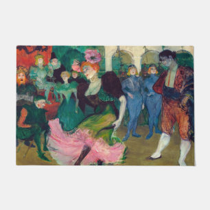 Toulouse-Lautrec - Marcelle Lender, Tanzender Bole Fußmatte