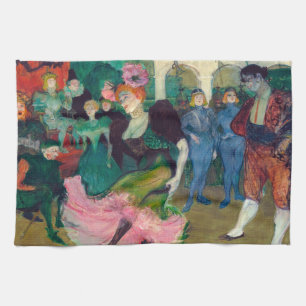 Toulouse-Lautrec - Marcelle Lender, Tanzender Bole Geschirrtuch