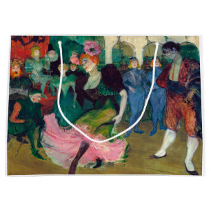 Toulouse-Lautrec - Marcelle Lender, Tanzender Bole Große Geschenktüte