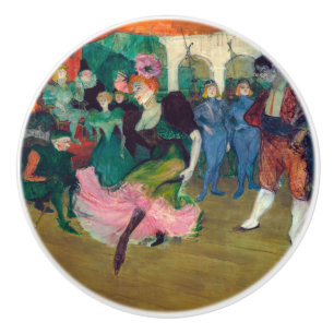 Toulouse-Lautrec - Marcelle Lender, Tanzender Bole Keramikknauf