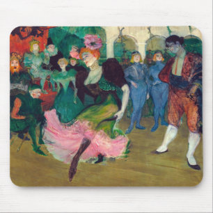 Toulouse-Lautrec - Marcelle Lender, Tanzender Bole Mousepad