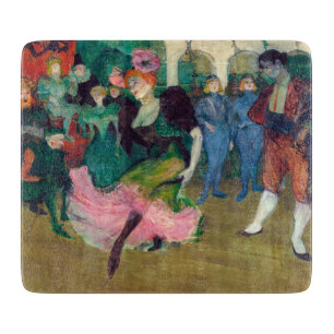 Toulouse-Lautrec - Marcelle Lender, Tanzender Bole Schneidebrett