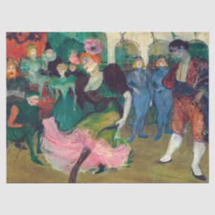 Toulouse-Lautrec - Marcelle Lender, Tanzender Bole Seidenpapier