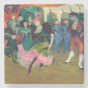 Toulouse-Lautrec - Marcelle Lender, Tanzender Bole Steinuntersetzer