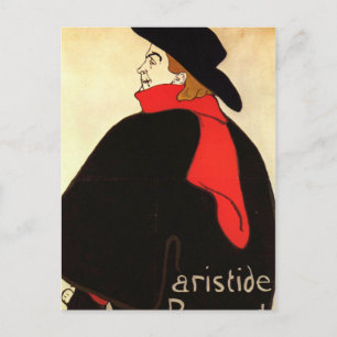 Toulouse Lautrec Plakatkunst Postkarte