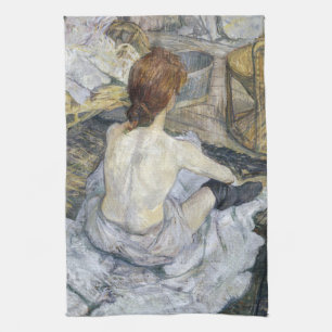 Toulouse-Lautrec - Rousse / La Toilette Geschirrtuch