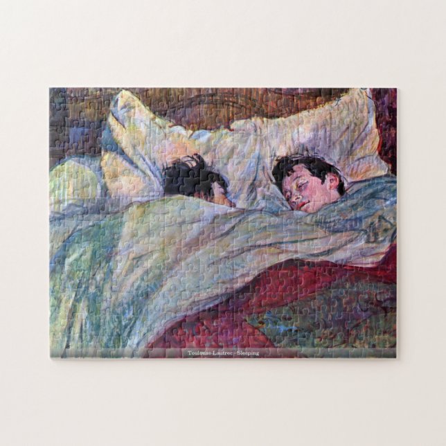 Toulouse-Lautrec - Schlafenpuzzlespiel (Horizontal)