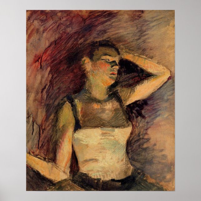 Toulouse-Lautrec - Study of a Dancer 1888 Poster (Vorne)