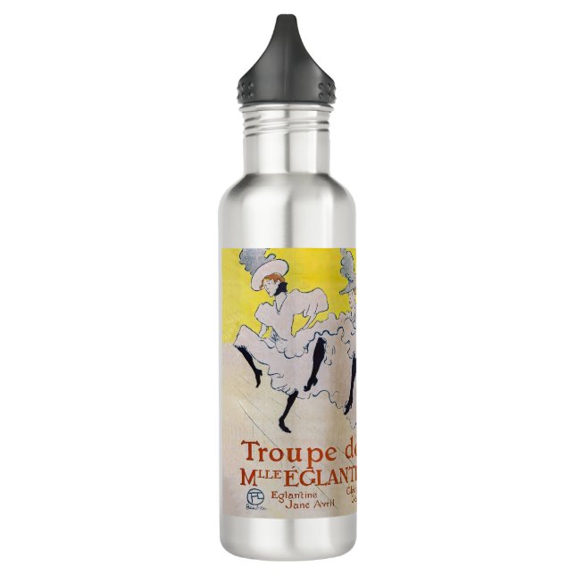 Toulouse-Lautrec - Troupe de Mlle Eglantine Edelstahlflasche (Links)