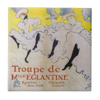 Toulouse-Lautrec - Troupe de Mlle Eglantine