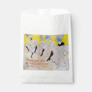Toulouse-Lautrec - Troupe de Mlle Eglantine Geschenktütchen