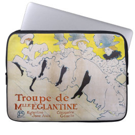 Toulouse-Lautrec - Troupe de Mlle Eglantine Laptopschutzhülle