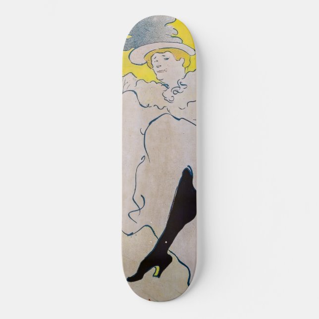 Toulouse-Lautrec - Troupe de Mlle Eglantine Skateboard (Vorderseite)