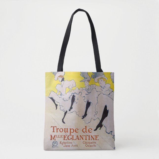 Toulouse-Lautrec - Troupe de Mlle Eglantine Tasche (Vorderseite)
