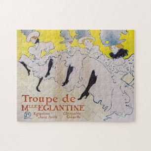 Toulouse-Lautrec - Truppe der Mlle Eglantine