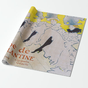 Toulouse-Lautrec - Truppe von Fräulein Eglantine Geschenkpapier
