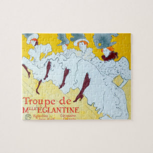 Toulouse Lautrec Yellow Dancing Girl Poster