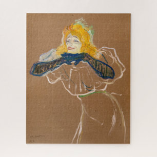 Toulouse-Lautrec - Yvette Guilbert singt