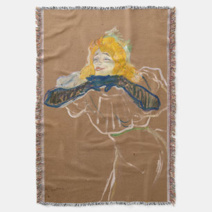 Toulouse-Lautrec - Yvette Guilbert singt Decke