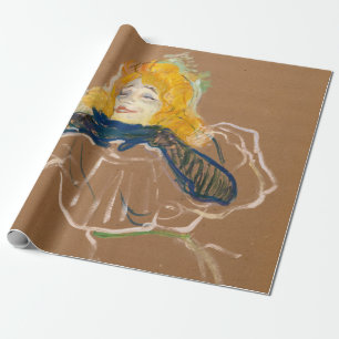 Toulouse-Lautrec - Yvette Guilbert singt Geschenkpapier
