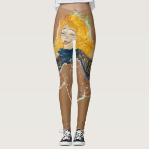 Toulouse-Lautrec - Yvette Guilbert singt Leggings