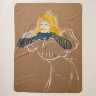 Toulouse-Lautrec - Yvette Guilbert singt Sherpadecke