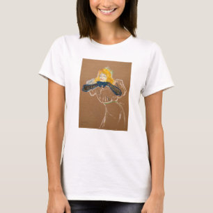 Toulouse-Lautrec - Yvette Guilbert singt T-Shirt