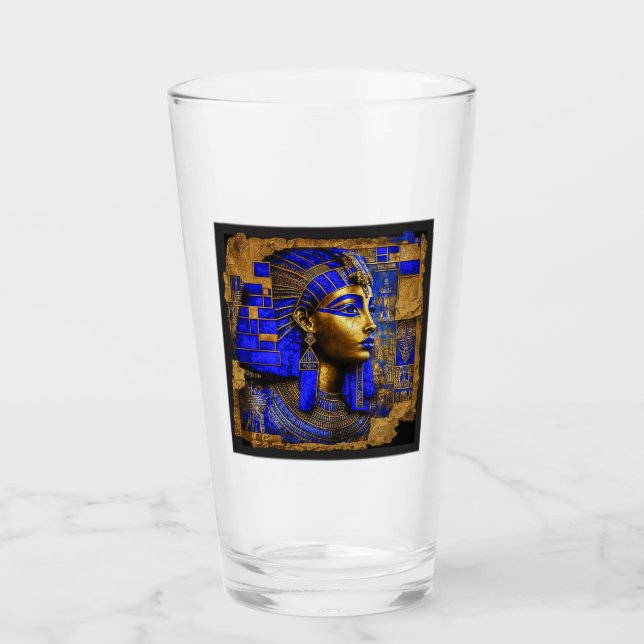 Touquet en verre des secrets égyptiens (Devant)