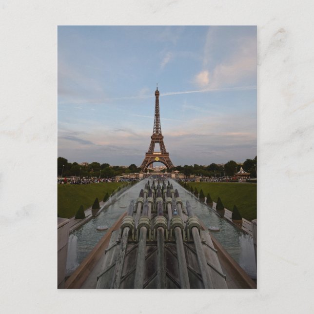 Tour de Eiffel - Paris, Frankreich - Postkarte (Vorderseite)
