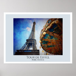 Tour de Eiffel Poster
