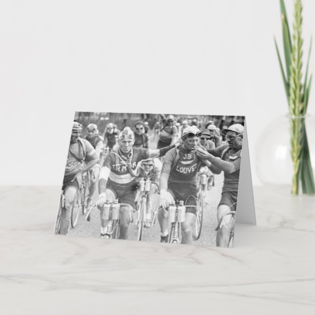 Tour de France 1920s Karte (Vorderseite)