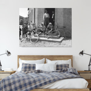 Tour de France 1921 Nach der Etappe Bierzeit Colo Leinwanddruck