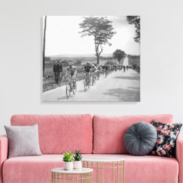 Tour de France Bühne 1 Francois Faillu Leads Befor Leinwanddruck