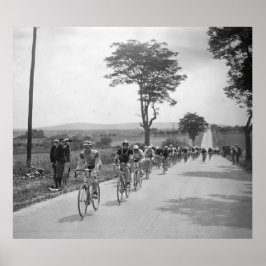 Tour de France Bühne 1 Francois Faillu Leads Befor Poster