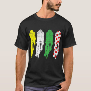 Tour de France Jersey Color Cyclist T-Shirt