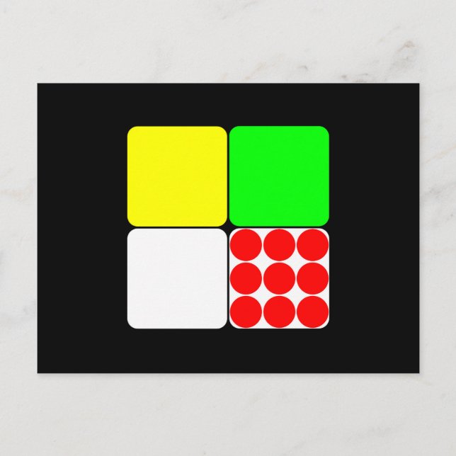 Tour de France Jerseys 3 Black Postkarte (Vorderseite)