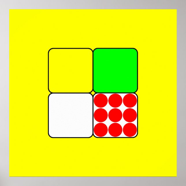 Tour de France Jerseys 3 Yellow Poster (Vorne)