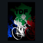 Tour de France Radfahrplakat Poster<br><div class="desc">Tour de France</div>