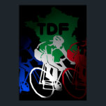 Tour de France Radfahrplakat Poster<br><div class="desc">Tour de France</div>
