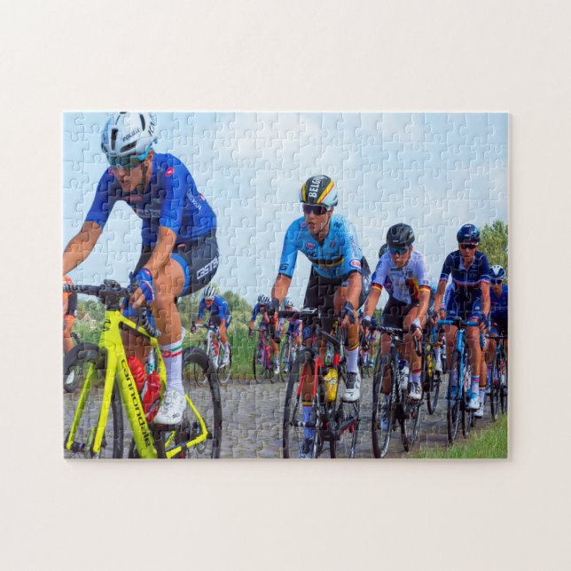 Tour de France Radrennen Jigsaw Puzzle (Horizontal)