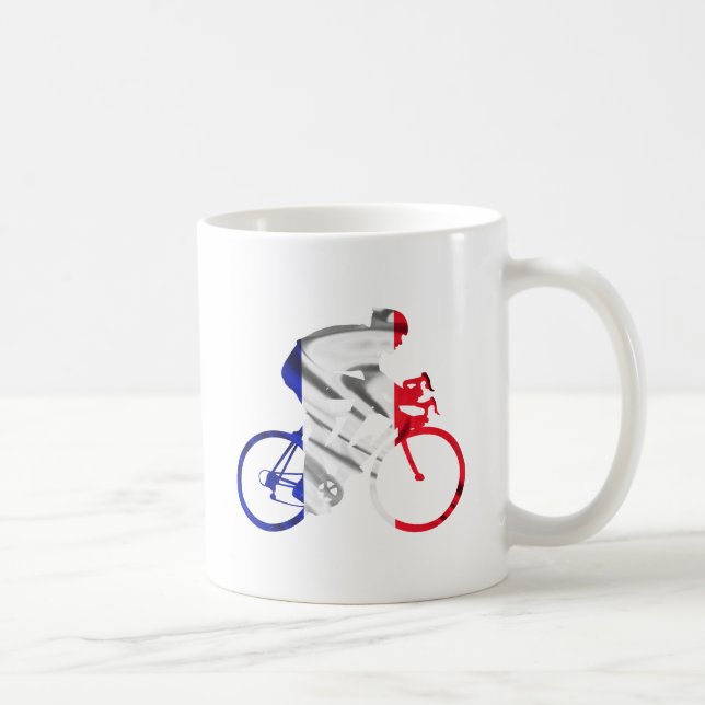 Tour- de Franceradfahrer Kaffeetasse (Rechts)